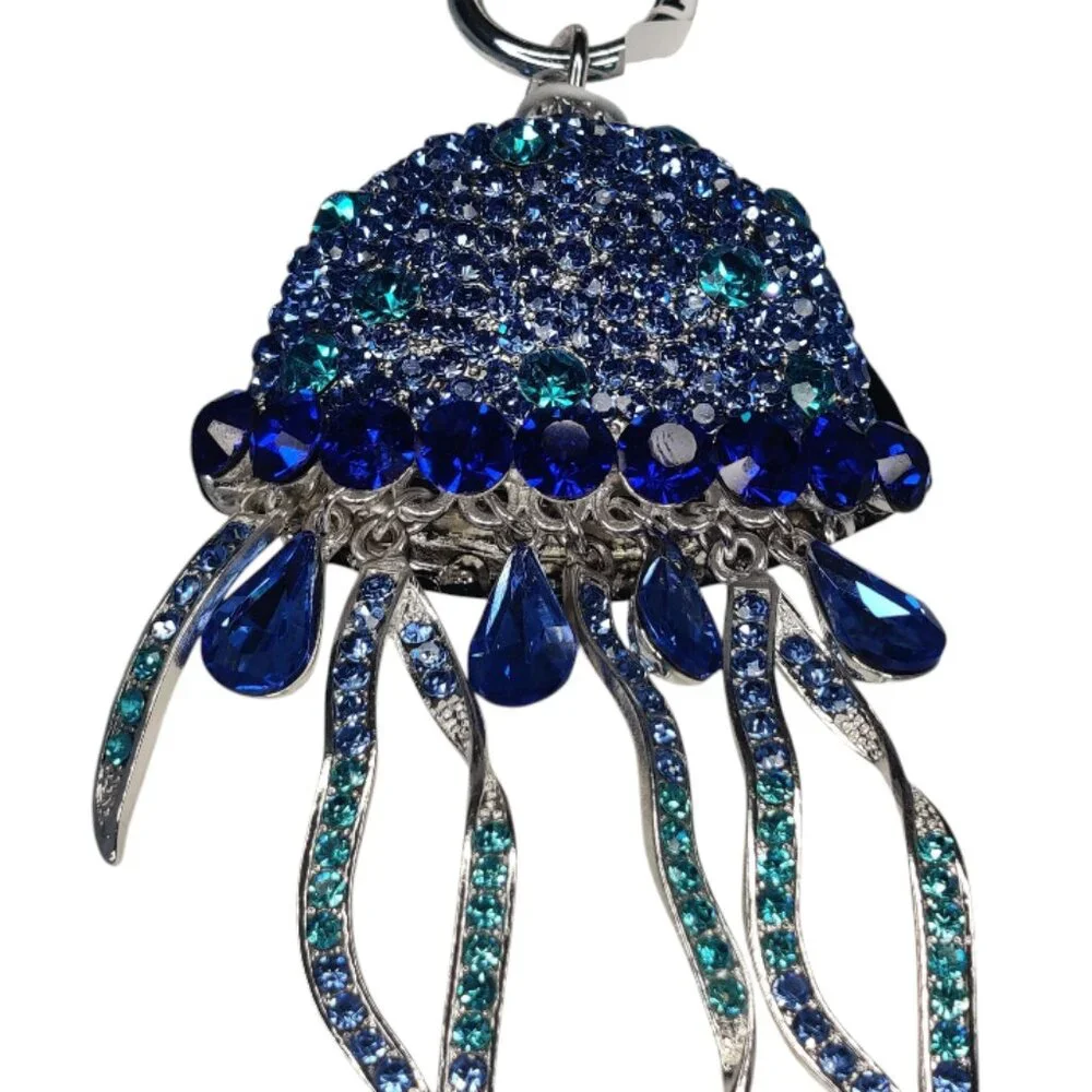 Piper K Jellyfish Bag Charm Keychain